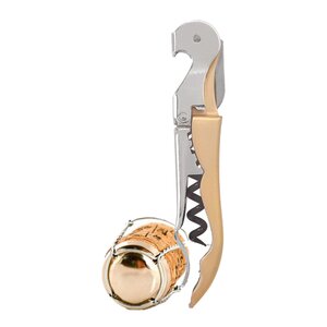 Pulltex  PWC Pulltaps Basic 2F vin och champagneöppnare guld