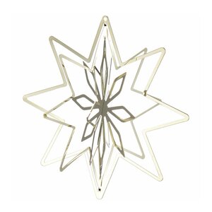 Holmen Istind dekoration 12 cm Stjärna guld