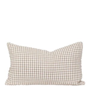 A World of Craft Eco Simon kuddfodral 30x50 cm vit/brun