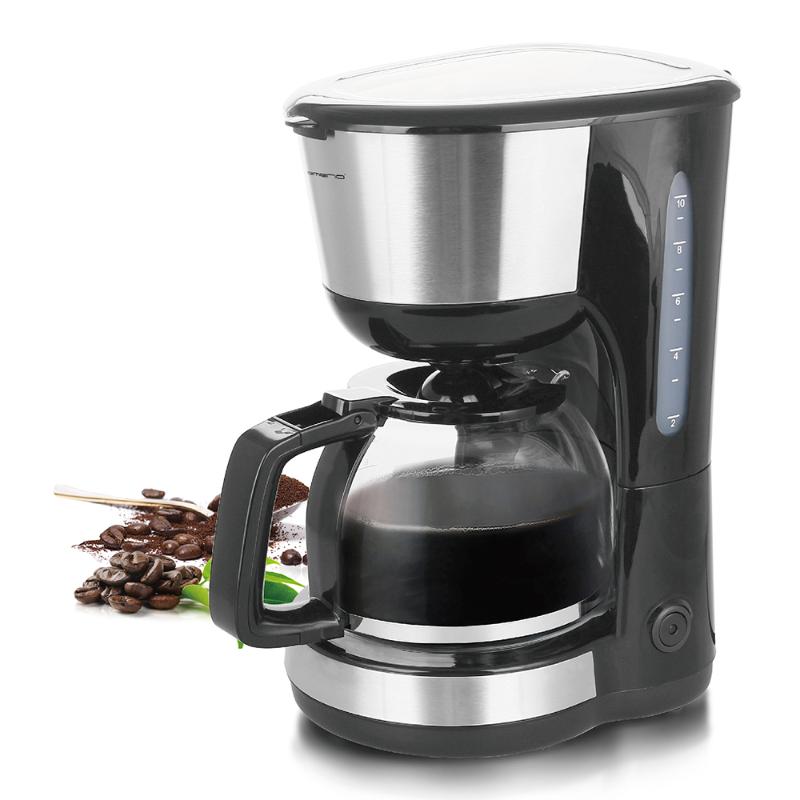 EMERIO Kaffebryggare 1,25 L Rostfri