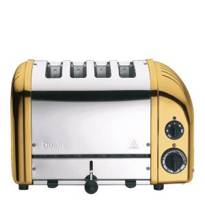 Dualit Classic Brödrost 4 Skivor Mässing