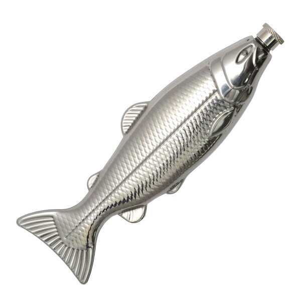 Gentlemen-s Hardware Fish Flask fickplunta 13 cl fisk stål