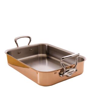 Mauviel M-150s långpanna 35x25x7 cm koppar/stål  