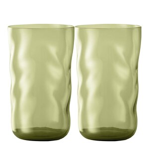 Paveau Swirl longdrinkglas 48 cl 2-pack Moss