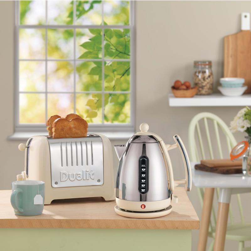 Dualit Lite Brödrost 2 Skivor Creme