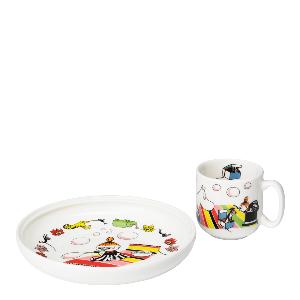 MoominArabia Mumin barnservis 2 delar Lilla My