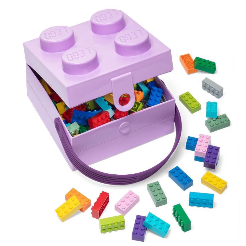 Lego, Låda med handtag Lavender - Kitch'n