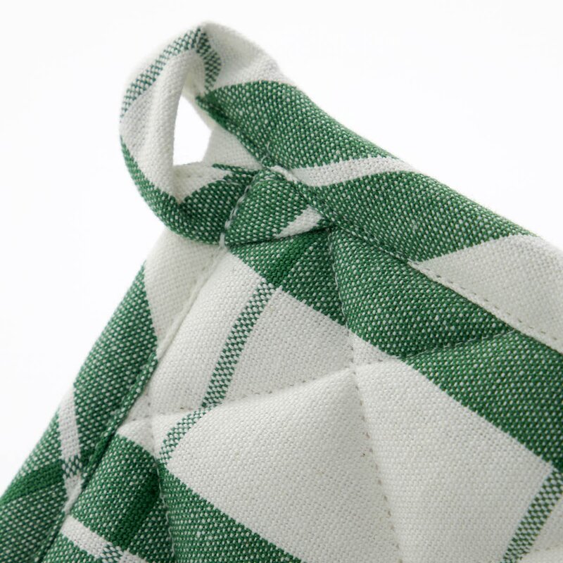 Nicolas Vahé Chef grytlapp 22,5x22,5 cm 2-pack grön/vit