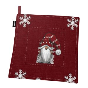 Arvidssons Textil Julian & Co grytlapp tomte röd