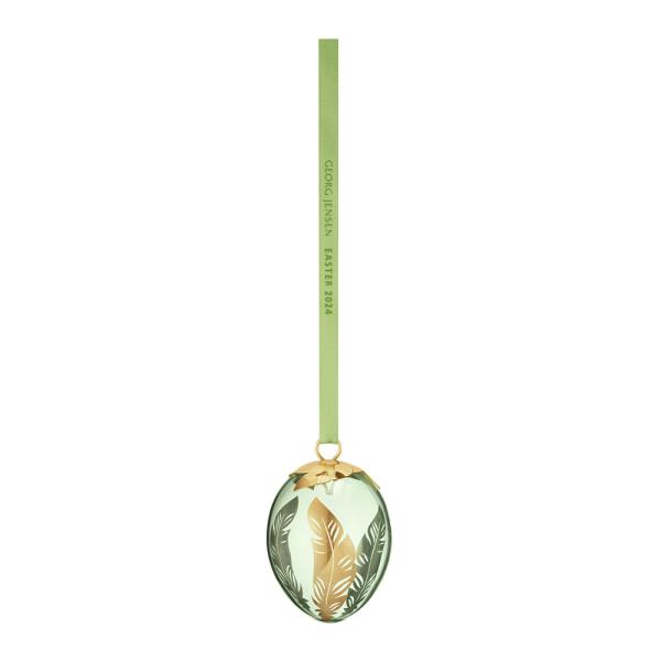 Påsk 2024 Ornament Ägg 5,7 cm Guld/Grön
