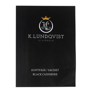 K. Lundqvist Stockholm Black Cashmere doftpåse