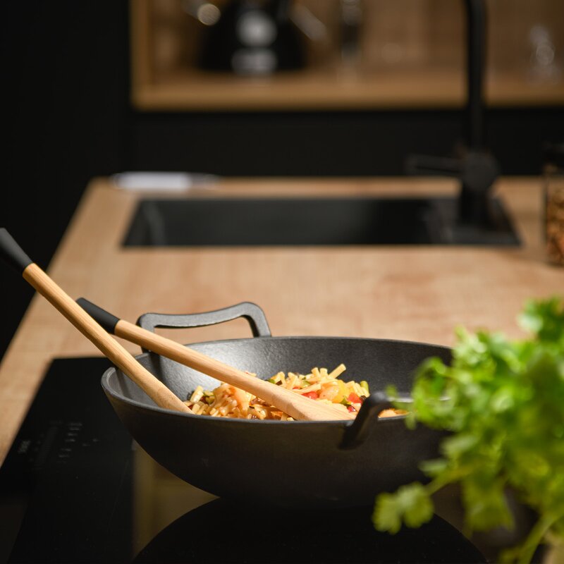 Maku Wokpanna i gjutjärn 30 cm 3,5 L