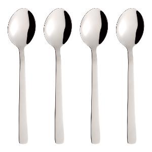 Aida RAW Sked 4-pack Rostfritt stål