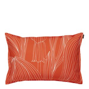 Marimekko Kukat Puhkeavat kuddfodral 40x60 cm tomatröd/vit