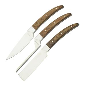 Legnoart Caseus Ostknivset 3-pack Staminaträ ljus