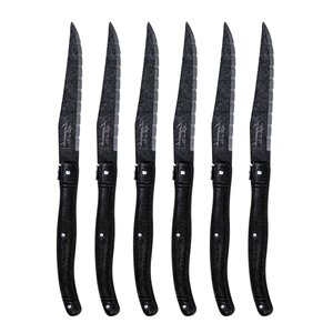Laguiole Style de Vie Grillbestick kniv 23 cm 6-pack Stonewash