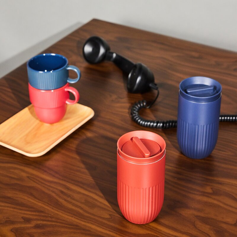 Sagaform Tova termosmugg 32 cl blå