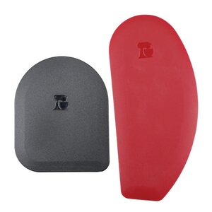 KitchenAid Core slickepott skålskrapa set 2 delar röd/svart