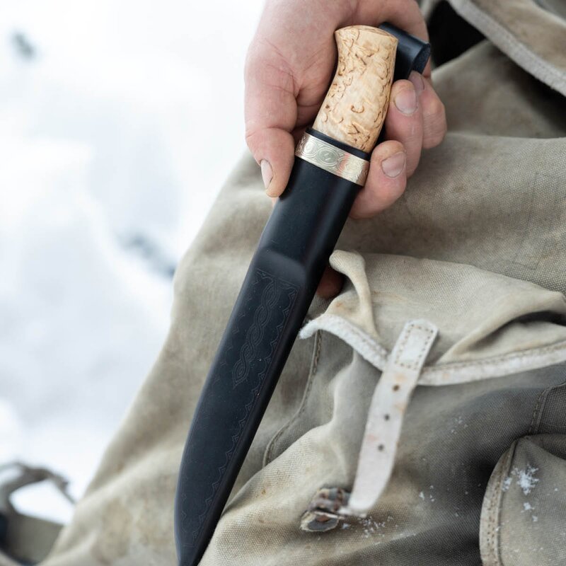 Brusletto Storbukken Masur allkniv 27 cm masurbjörk