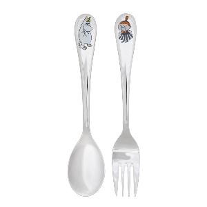 MoominHackman Bestickset Mumin 2-pack Snorkfröken och Lilla My