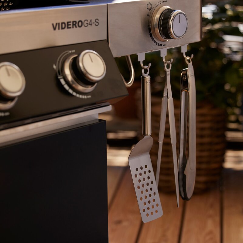 Rösle Videro G4-S Vario+ gasolgrill 20500W svart