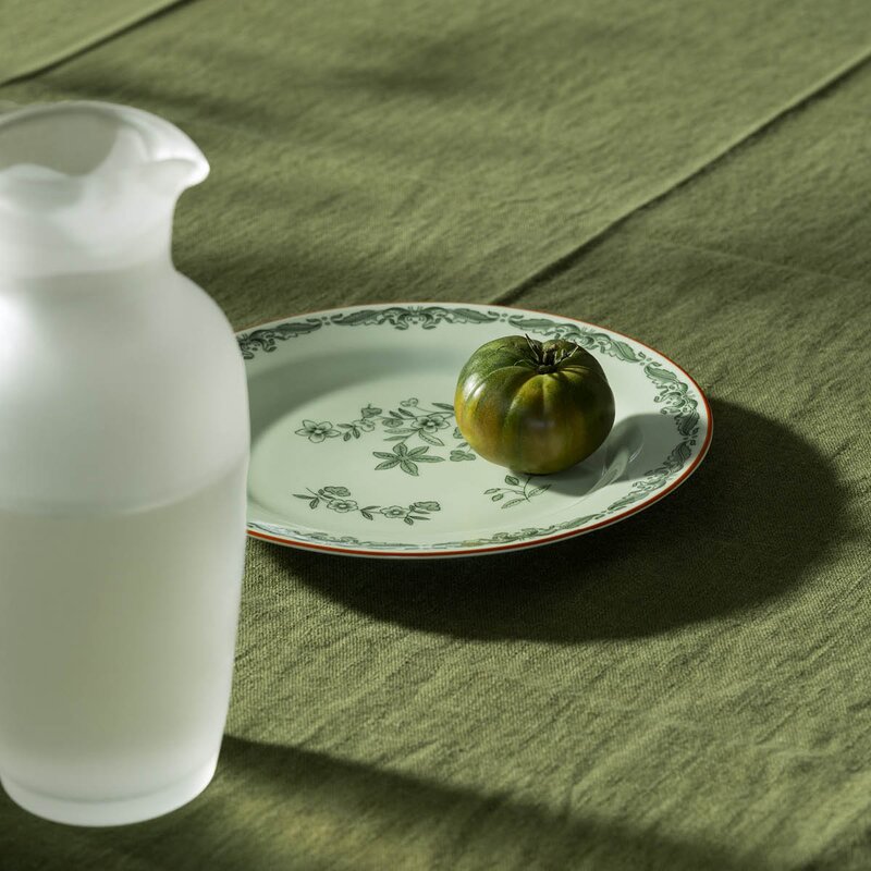 Rörstrand Ostindia Grön tallrik 21 cm 