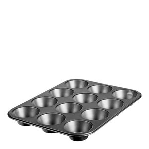 Gastromax Baking muffinsplåt 23x26 cm 12-pack kolstål