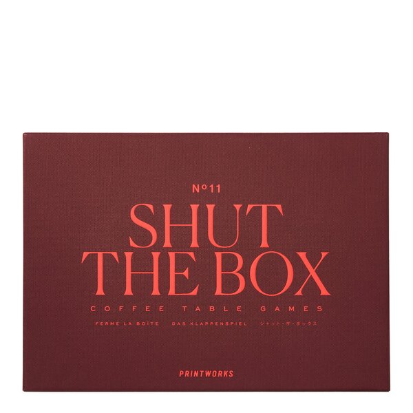Printworks Classic spel shut the box