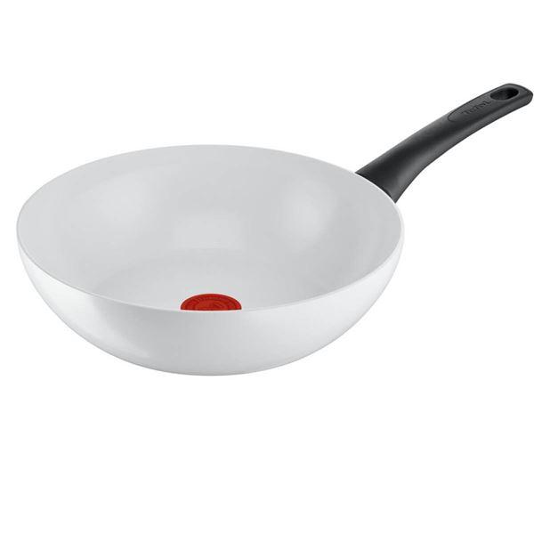 Tefal Ceramic control stekpanna wok 28 vit
