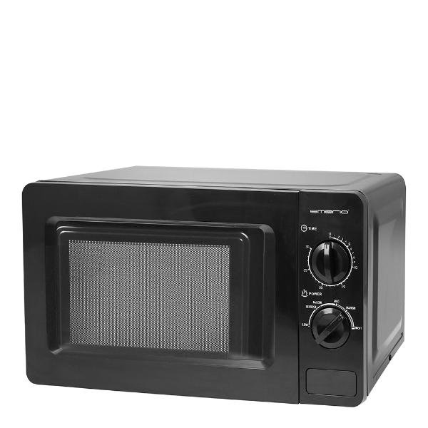 EMERIO Mikrovågsugn 20 L Svart