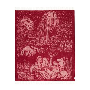 MoominArabia Mumin ullpläd 130x170 cm Festliga stunder
