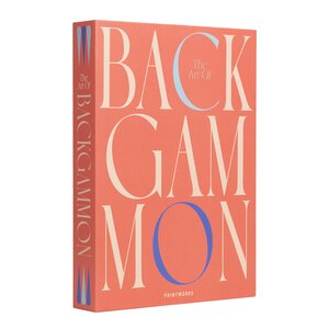 Printworks Spel Classic art of backgammon orange