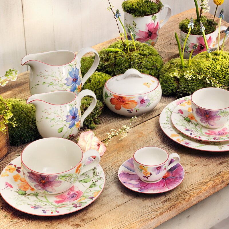 Villeroy & Boch Mariefleur Basic sockerskål 45 cl