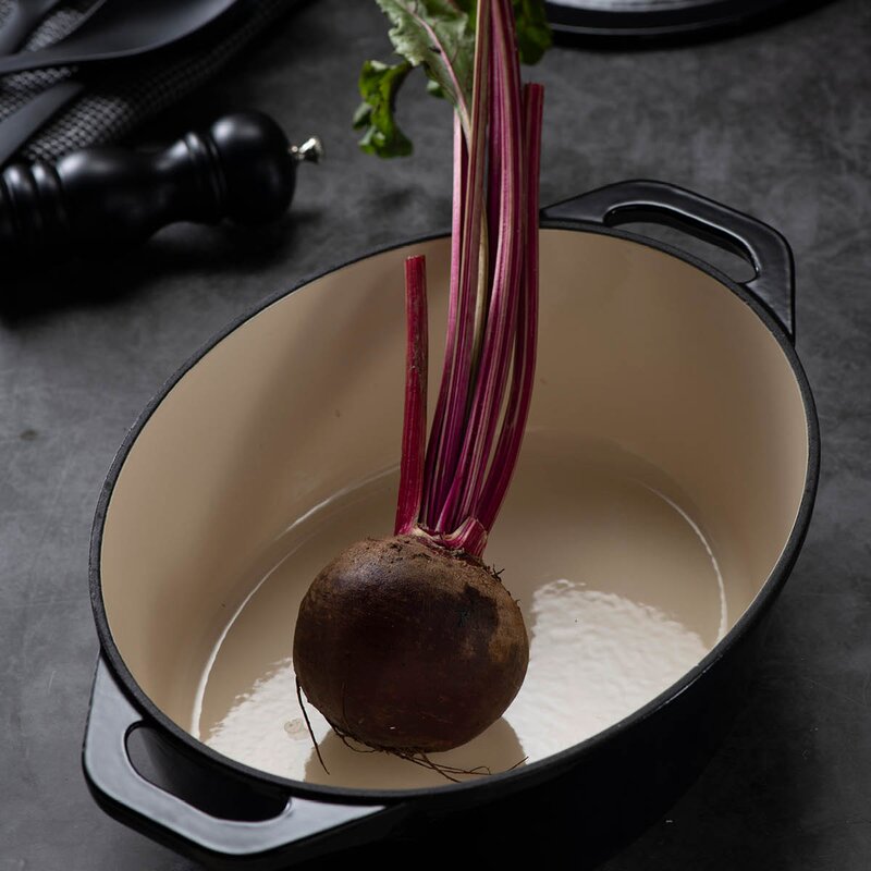 Anders Petter Stenfors Gjutjärnsgryta oval 6,3 L Svart