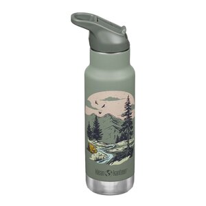 Klean Kanteen Kid Classic Narrow termosflaska 0,35 L med sportlock Mountain Scape