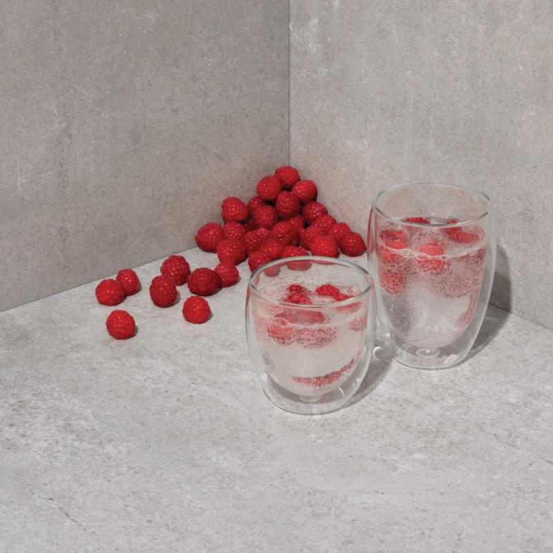 Bodum Pavina Glas dubbelväggad 35 cl 6-pack Klar