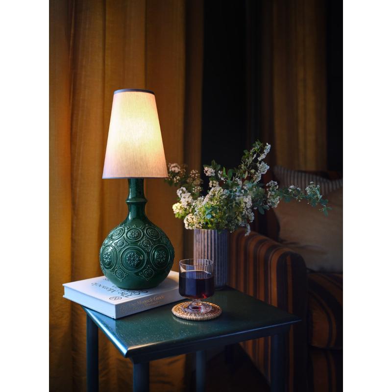 Bjørn Wiinblad Symphony Magic Lampfot 25,5 cm Mörkgrön