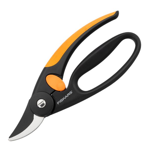 Fingerloop sekatör softgrip sidoskär P44 svart