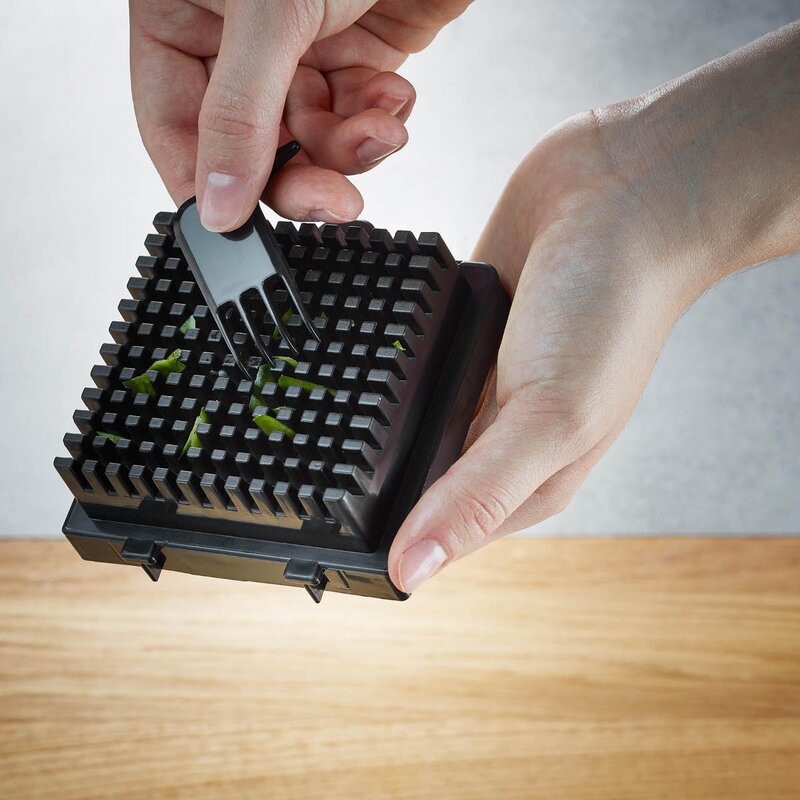 Gefu Treppo grönsakshackare med två skärgaller