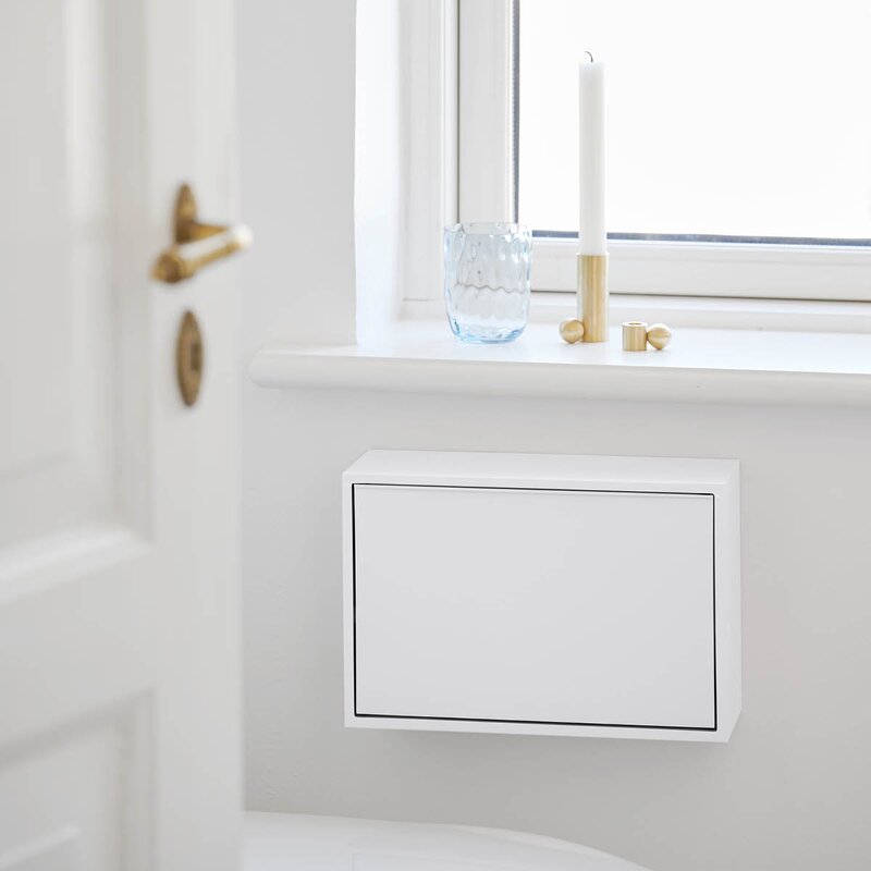 ReCollector Mini sorteringsbox 30x10x15 cm Brilliant White