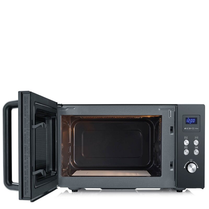 Severin Mikrovågsugn MW7763 med keramisk botten och grill 25 L 900W