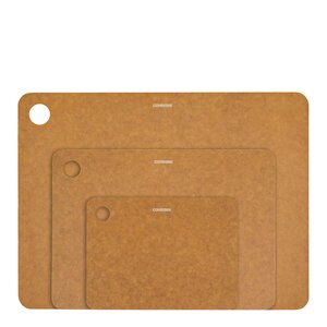 Combekk Skärbräda 3-pack brun