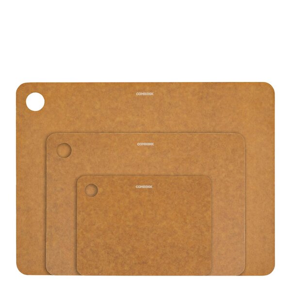 Combekk Skärbräda 3-pack brun