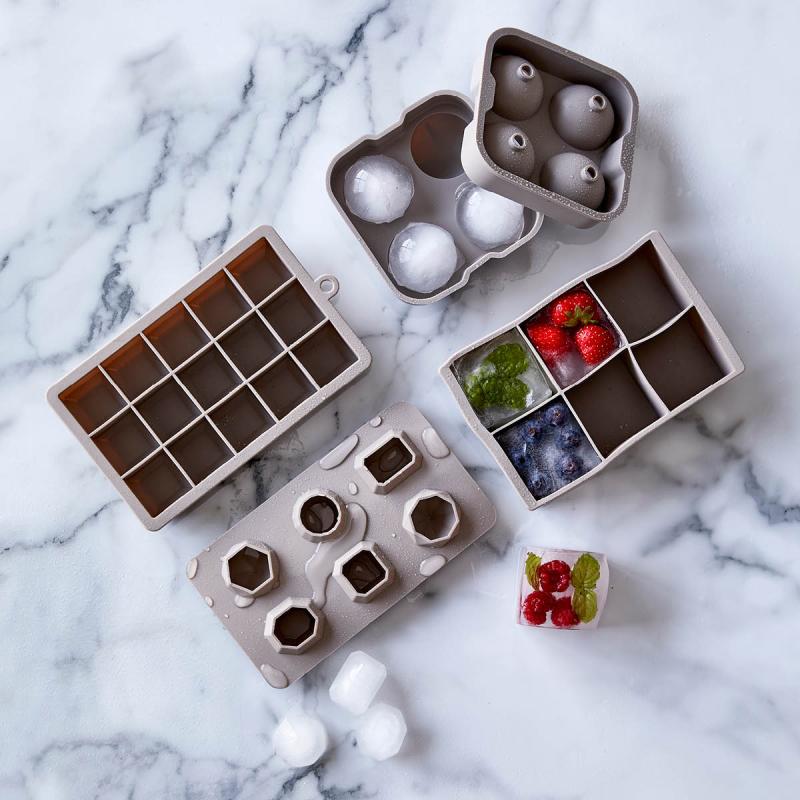 Bitz Isbitsform Liten Grå