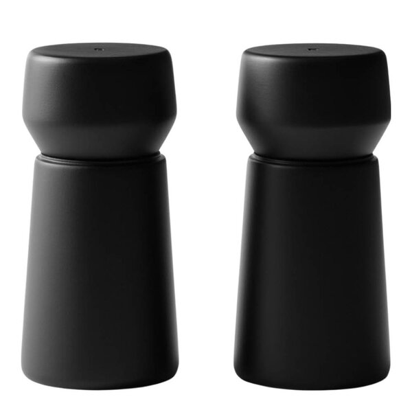 CrushGrind Amsterdam kryddkvarn 11 cm 2-pack svart bok