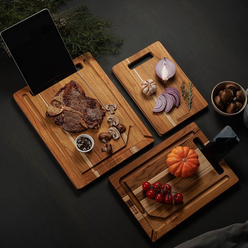 Tramontina Skärbräda 3 delar natur