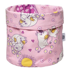 MoominArabia Mumin förvaringskorg 20 cm Förälskade rosa