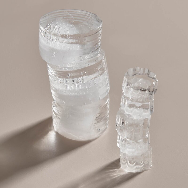 Kosta Boda Viva isbitsform 13 cl 4-pack havsblå