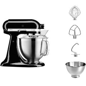 KitchenAid Artisan Köksmaskin 5KSM185PS 4,8 L Svart