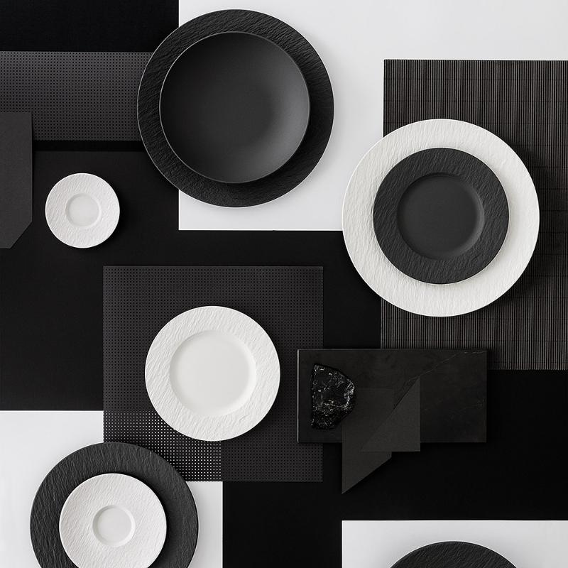 Villeroy & Boch Manufacture Rock Tallrik flat utan bräm 25 cm Vit